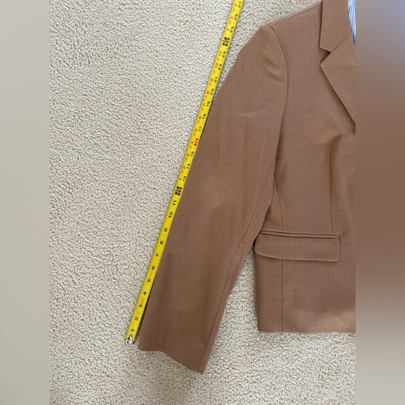 J. Crew Factory Tan Blazer with Gold Buttons - Picture 6 of 9